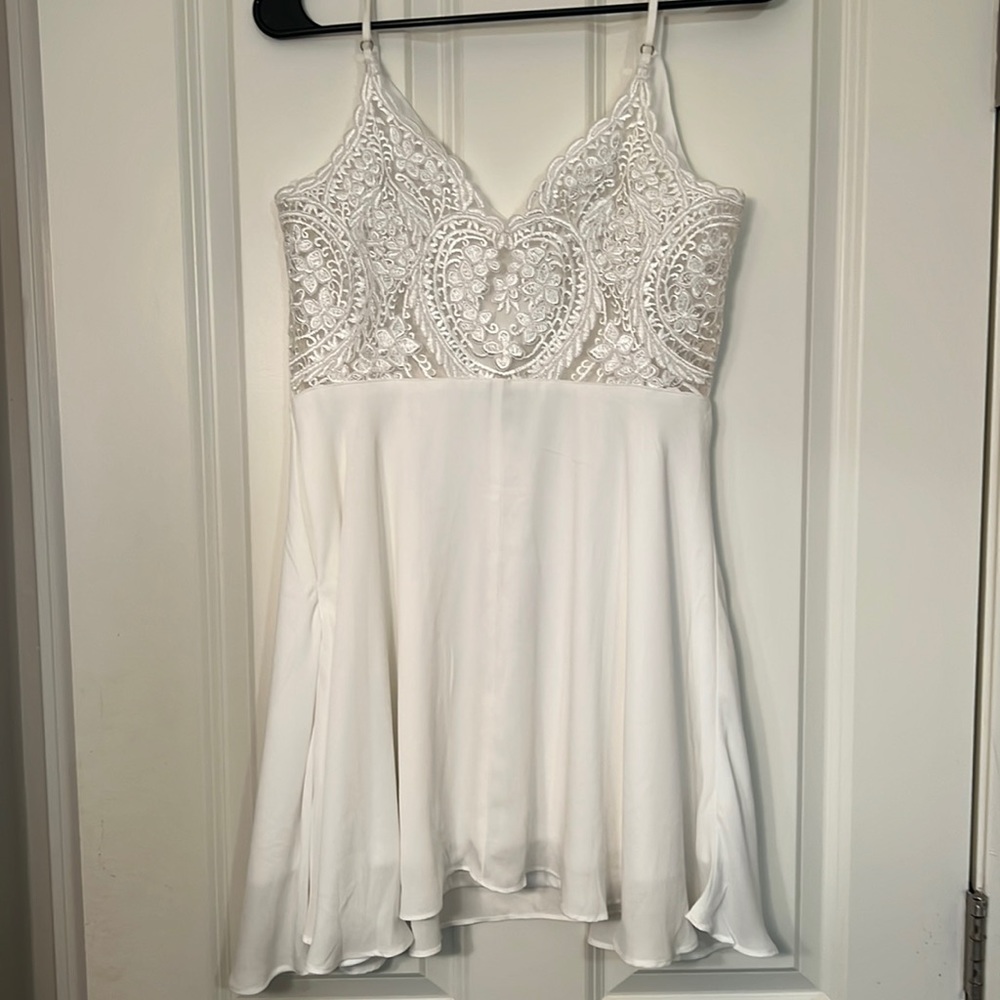 White dress